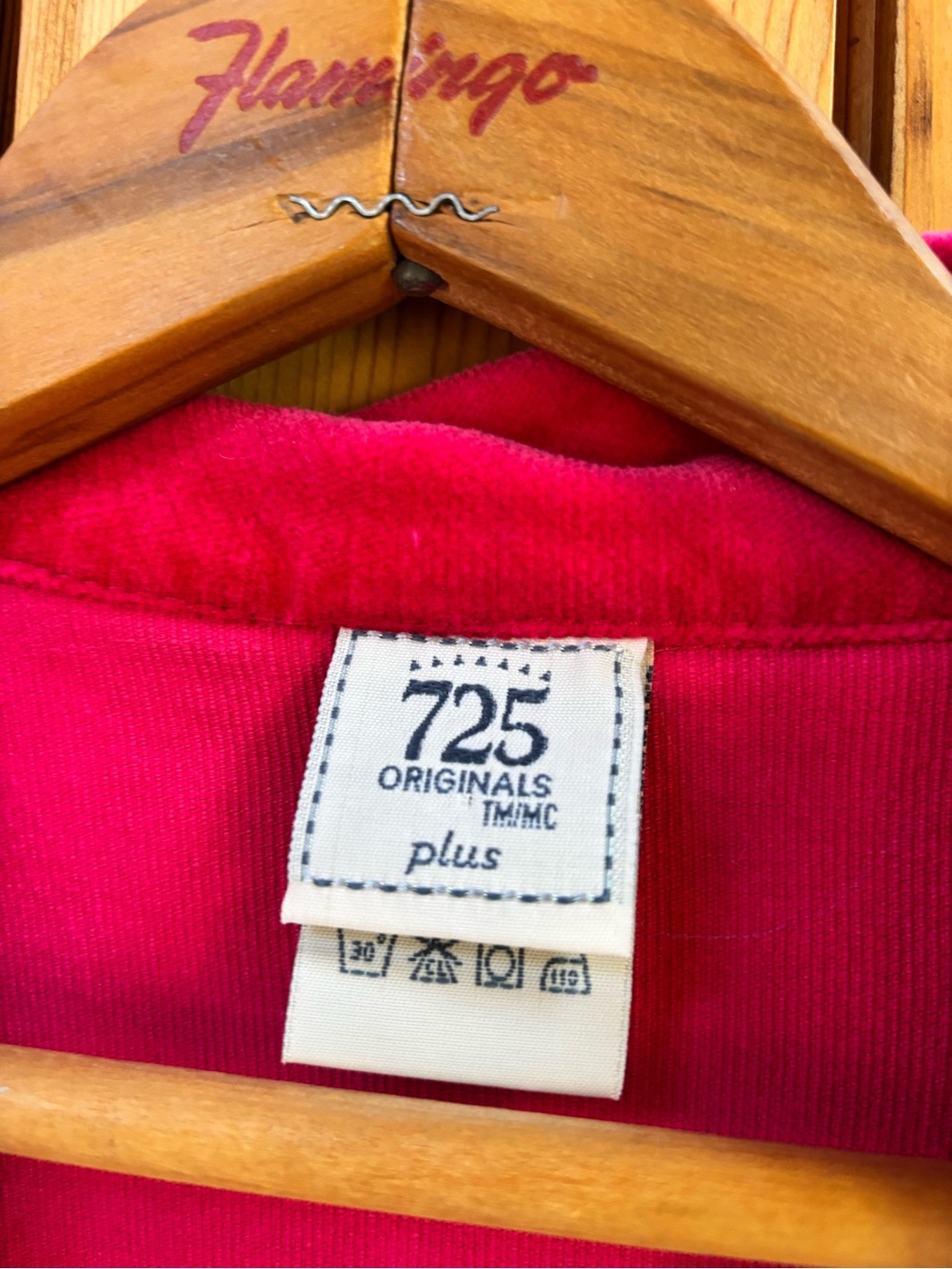 725 Originals Hot Pink Corduroy Blazer Jacket - Picture 3 of 4